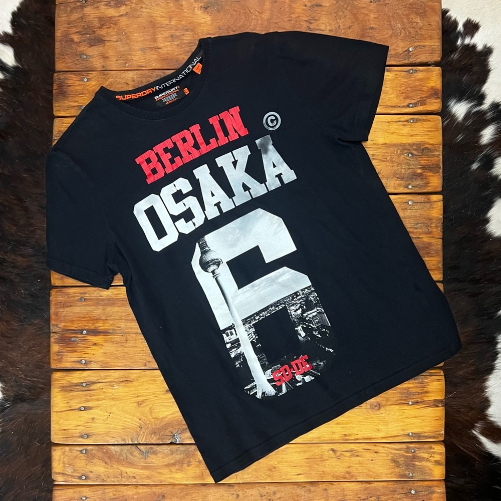 Superdry “Osaka 6” vintage tee. Berlin edition. EUC